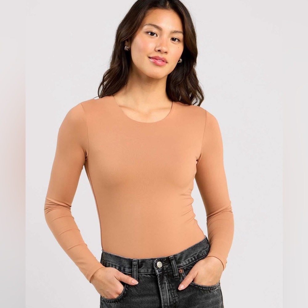 Nuuds Long Sleeve Crewneck Bodysuit Women’s XSmall